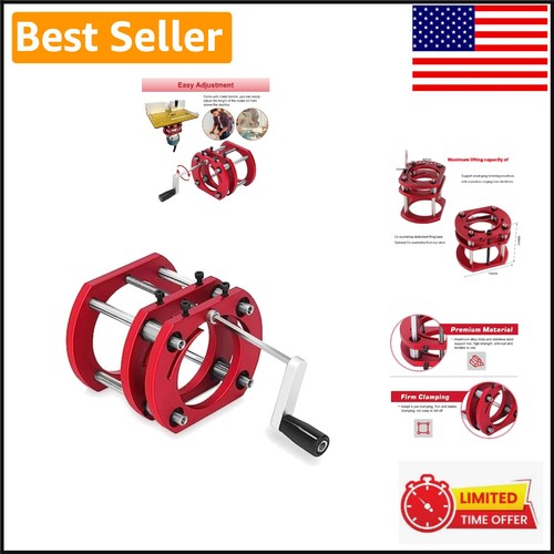 Aluminum alloy router - aluminum, lift
