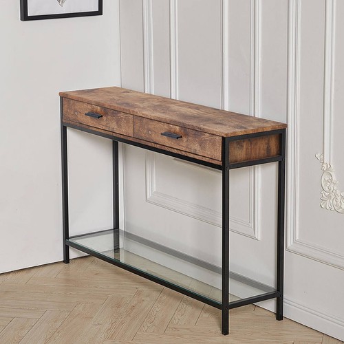 Narrow slim console table - narrow,