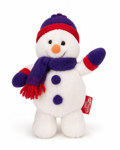 Tesco chilly snowman plush - tesco,