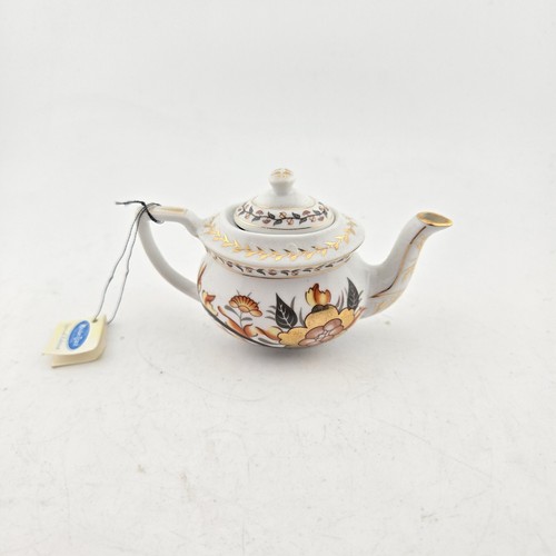 Miniature china teapot - miniature, –