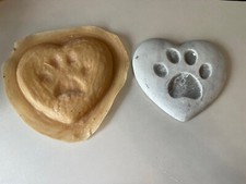 Rubber latex mold - rubber, heart