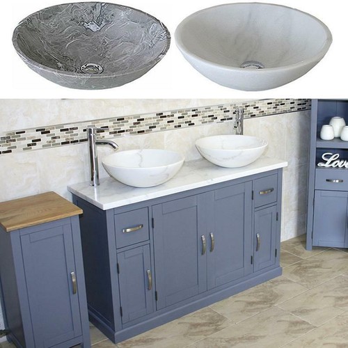 Grey painted bathroom - painted,