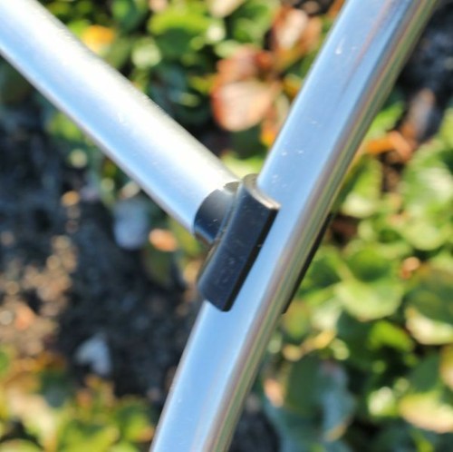 Aluminium cloche support - cloche, bars