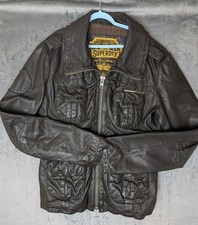 Superdry leather jacket mens - jacket,