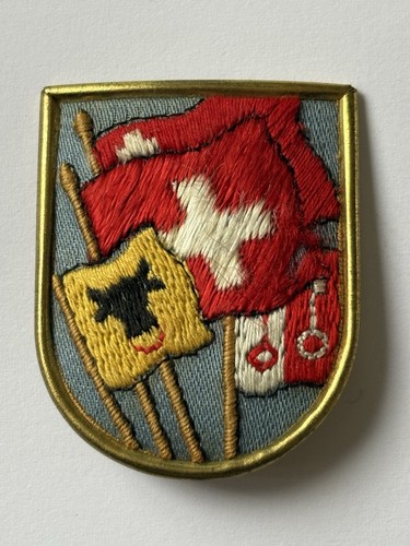 1935 swiss national day badge - 1935,