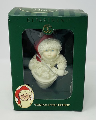 Dept snowbabies santas - dept, "santas
