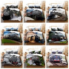 Train print doona - 3d,