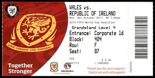 Ticket 2017 wales vs - wales,