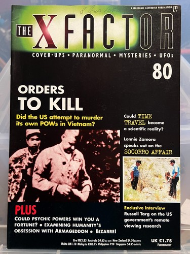 Vintage the factor magazine - x,