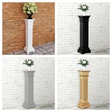 Flower pedestal stand wooden - pedestal,
