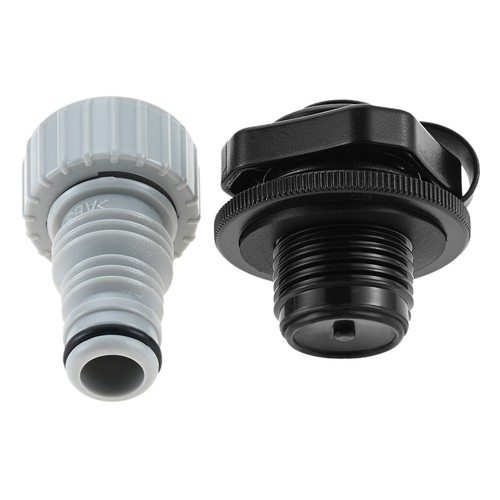 Pool water drain valve spiral - pool,