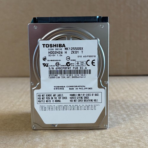 Toshiba mk1255gsx 120gb - toshiba,