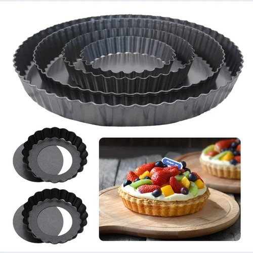 Deep non stick flan - flan, dish