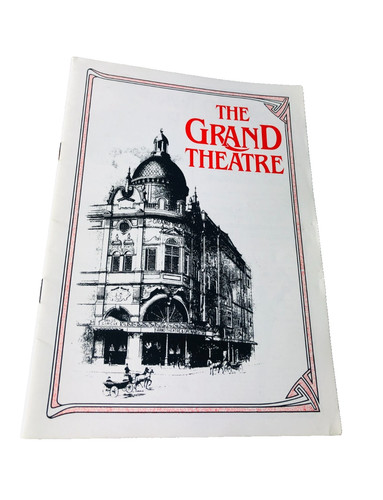 Theatre programme grand - theatre,