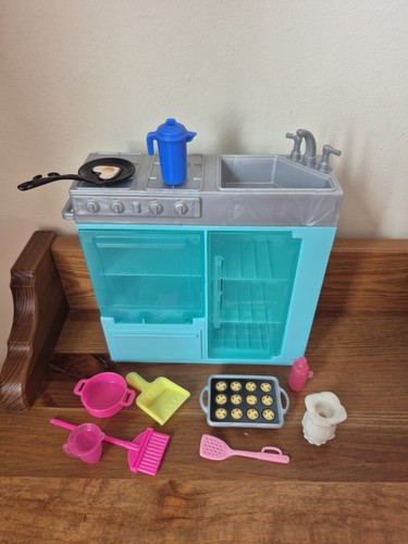 Barbie dreamhouse kitchen set - dreamhouse,
