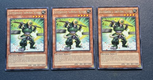 3x superheavy - yu-gi-oh!,