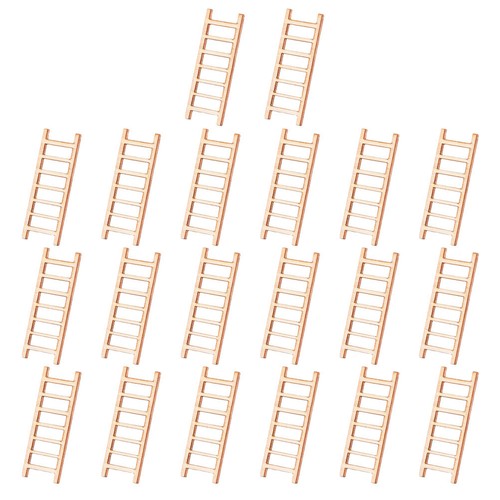 20pcs durable wooden - wooden, miniature