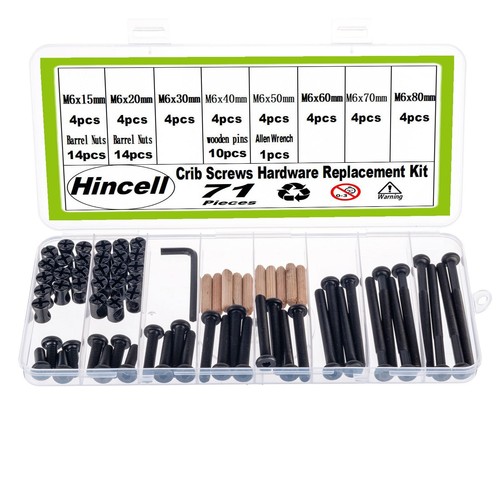 Crib screws replacement kit - crib,