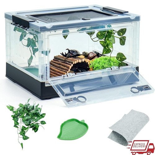 Foldable reptile terrarium - reptile,
