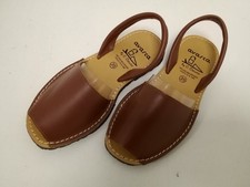 Avarca leather sandals brown - leather,