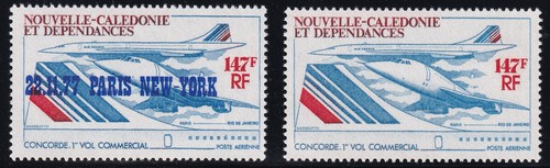 New caledonia 1977 - new, concorde