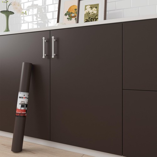 Brown wallpaper stick - wallpaper, peel