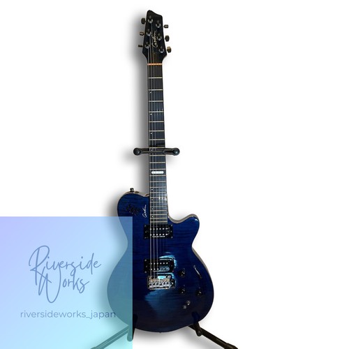 Godin lgxt trans blue - trans,