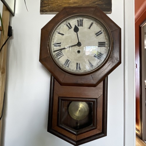 Antique octagonal oak wood - oak,