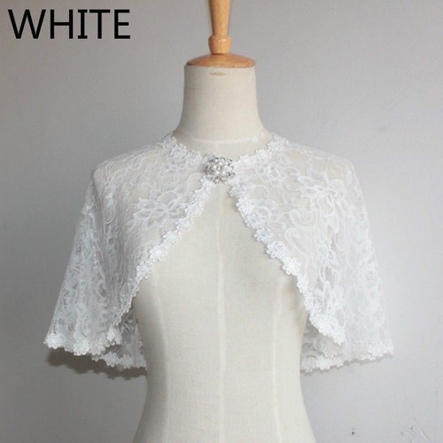 Bridal lace shrug bolero - shrug,