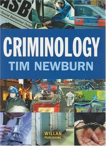 Criminology tim newburn - by,