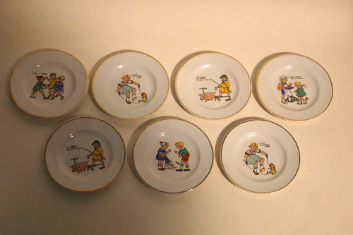 Vintage child tea set 7 - vintage,
