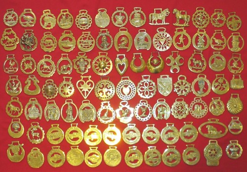 Vintage british horsebrasses - british,