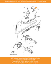 Yamaha plate guide - plate,,