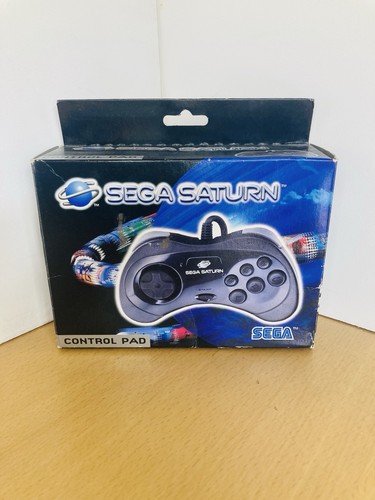 Sega saturn controller black - sega,