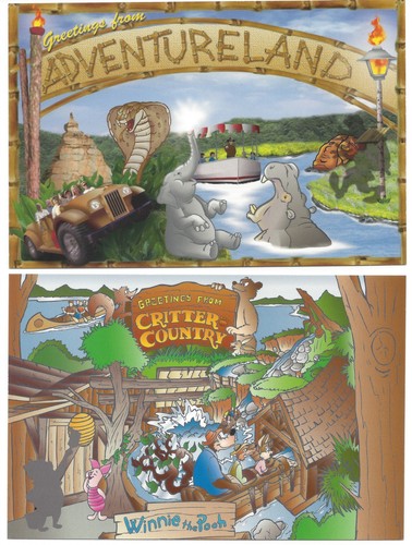 Disneyland greetings from - disneyland,