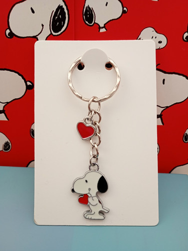 New snoopy keyring - snoopy, keychain