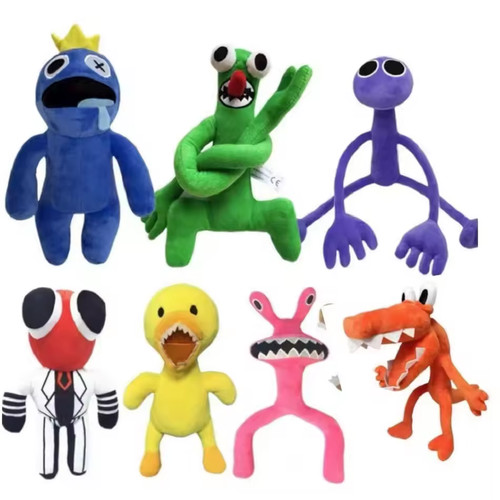 30cm rainbow friends plush - friends,