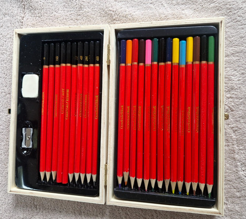 Crawford and black pencil art - and,