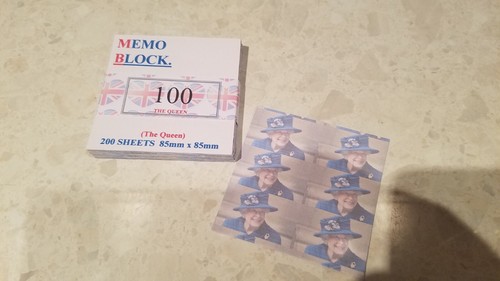 Queen memo block - refill, 200