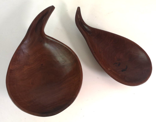Pair leaf droplet shaped - pair,