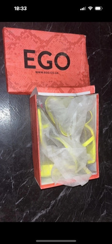 Ego yellow heels - ego, size