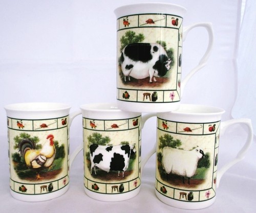 Farm yard mug - mug, set