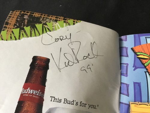 Kid rock autographed - kid, kroq