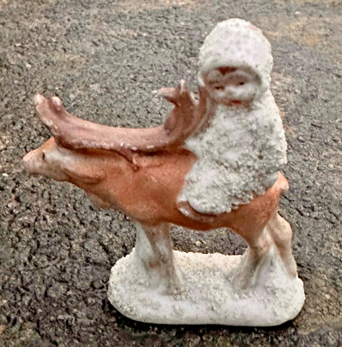 Rare antique bisque christmas - rare,