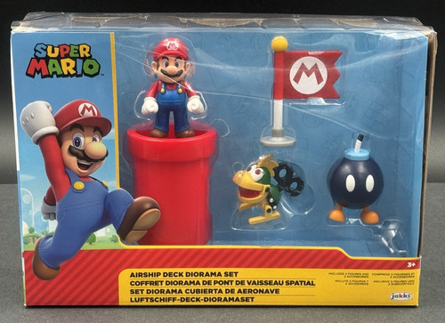 Super mario airship - mario, deck