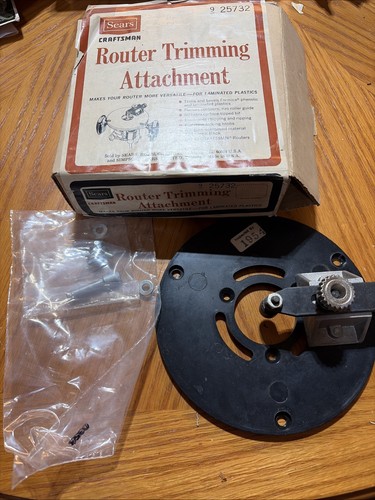 Vintage sears craftsman router - craftsman,