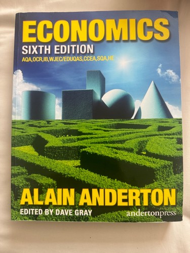 Aqa level economics textbook - aqa, a