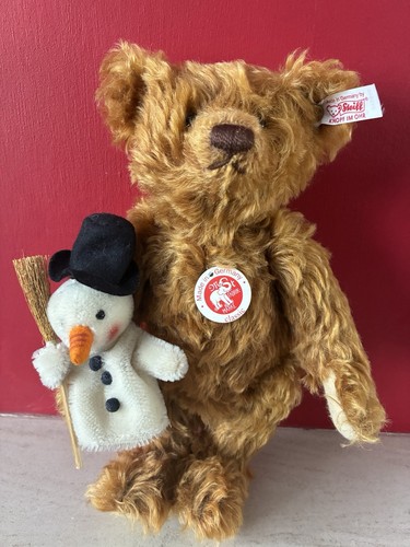 Steiff bear with frosty - with,