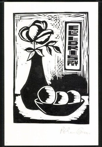 Bookplate pgy still life with - still,