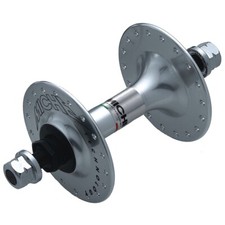Track bike wheel front - front, hub
